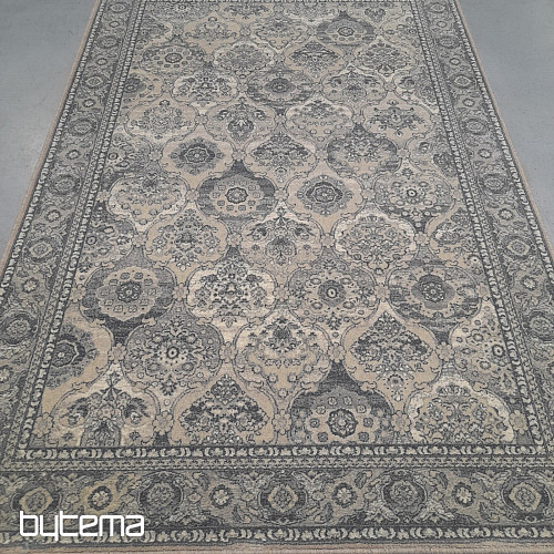 Luxuriöser Wollteppich ISFAHAN Forenza Beige/Hell