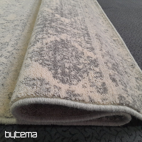 Luxuriöser Wollteppich ISFAHAN Korist grau