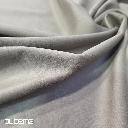 Luxuriöser, einfarbiger Designer-Dekorstoff GERSTER 77042/0040 BEIGE GRAU