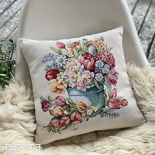 Gobelin-Kissenbezug FRÜHLINGSSTRAUEN