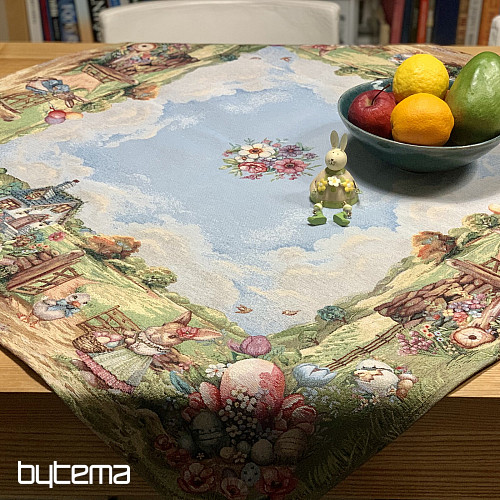 Wandteppich-Tischdecke und Schal OSTERNREISE