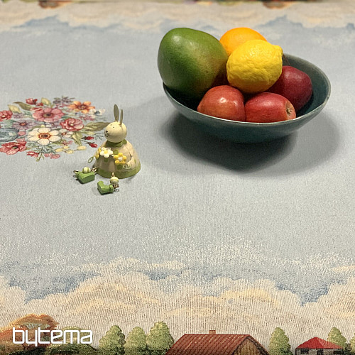 Wandteppich-Tischdecke und Schal OSTERNREISE