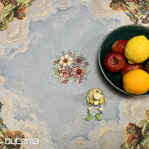 Wandteppich-Tischdecke und Schal OSTERNREISE