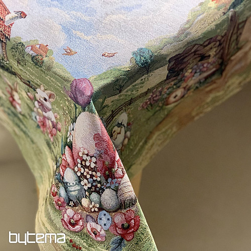 Wandteppich-Tischdecke und Schal OSTERNREISE