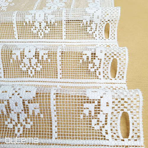 Buntglasvorhang OTYLKA WHITE