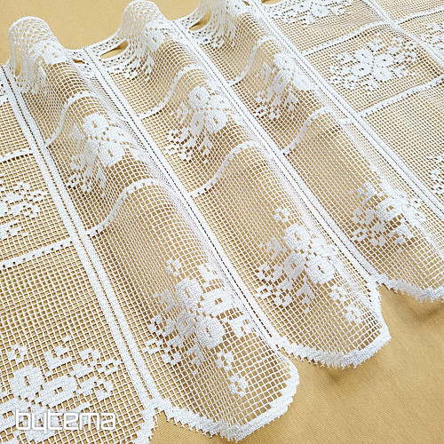 Buntglasvorhang OTYLKA WHITE