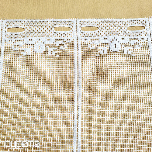 Buntglasvorhang OTYLKA WHITE