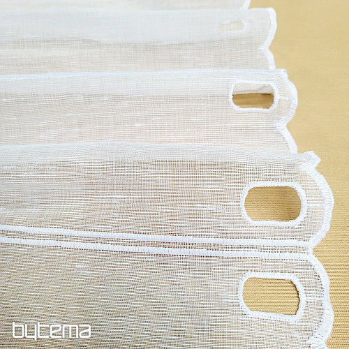 Buntglasvorhang GELBE BLUMEN