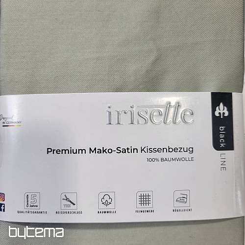 Satin-Kissenbezug - Salbei 32