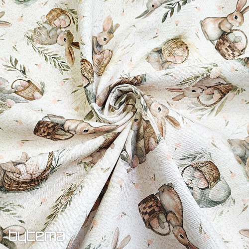 Dekorativer Stoff BUNNY BLESSED