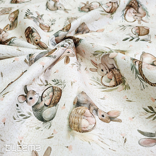 Dekorativer Stoff BUNNY BLESSED