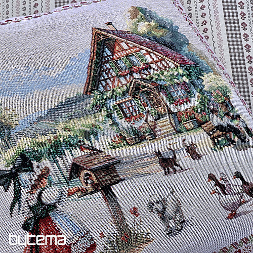 Gobelin-Kissenbezug DVOREK