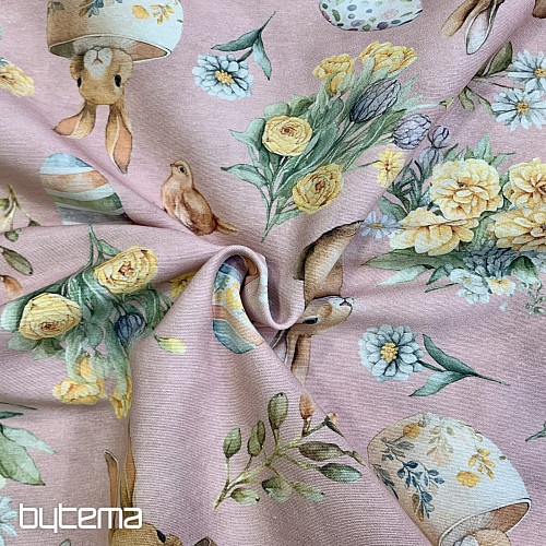 Dekostoff BUNNY LONNIE rosa