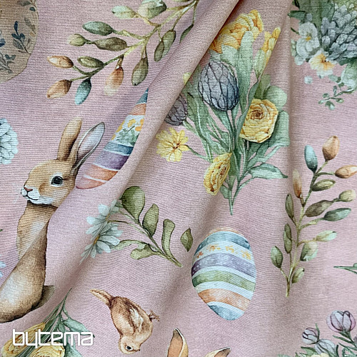 Dekostoff BUNNY LONNIE rosa