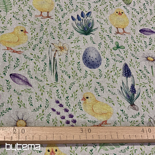 Dekorativer Stoff JACKIE CHICK