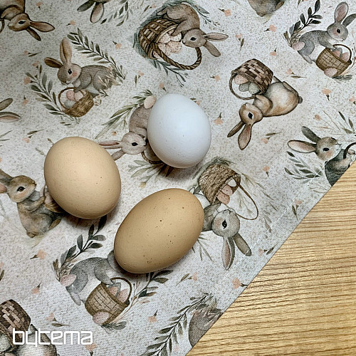 Ostertischdecke HASE GESEGNET