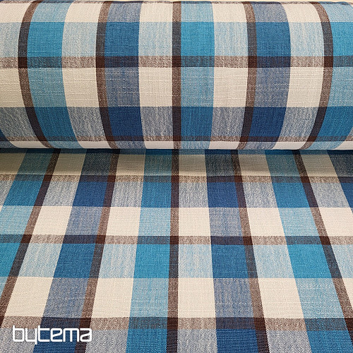 Dekorativer Stoff ATILA BLAU