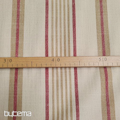 Dekorativer Stoff TANGO ROT