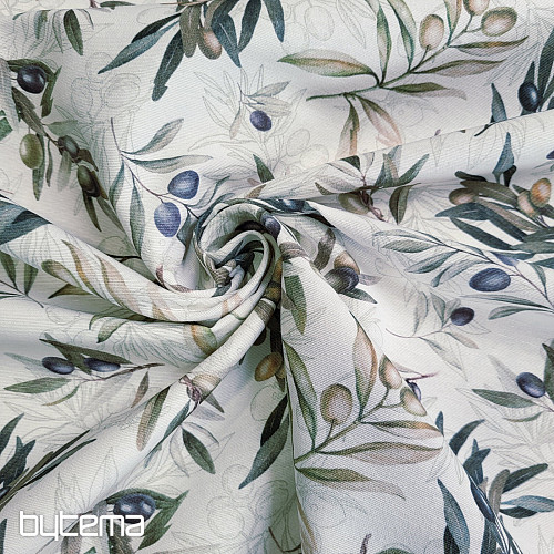 Dekorativer Stoff ARBEQUINA OLIVEN