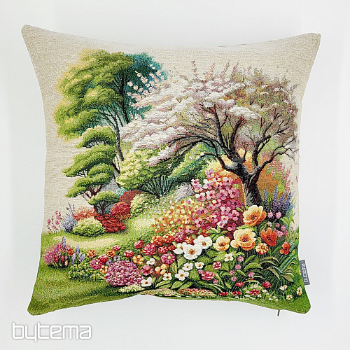 Wandteppich-Kissenbezug STILLLEBEN IM PARK