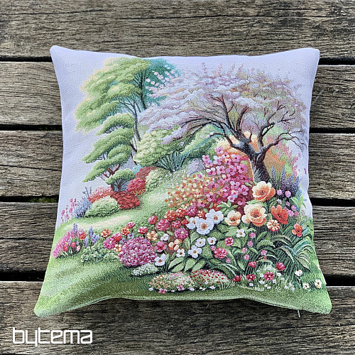 Wandteppich-Kissenbezug STILLLEBEN IM PARK