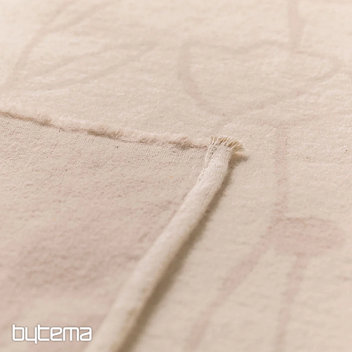 Decke AMBER FLOWERS beige