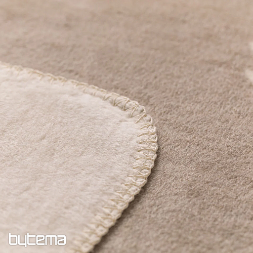 Decke aus Bambusgras, ecru