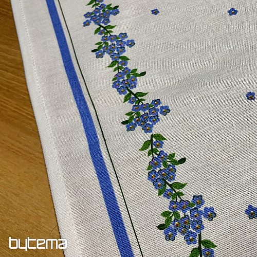 Tischdeckenstrauß mit Narzissen