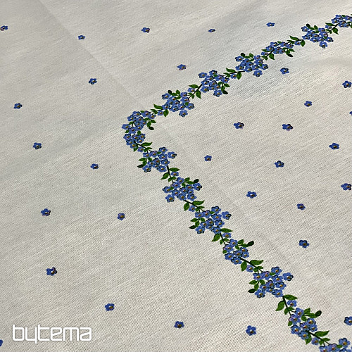 Tischdeckenstrauß mit Narzissen