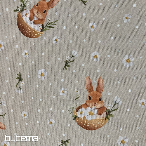 Ostertischdecke und Schal BUNNY NELA