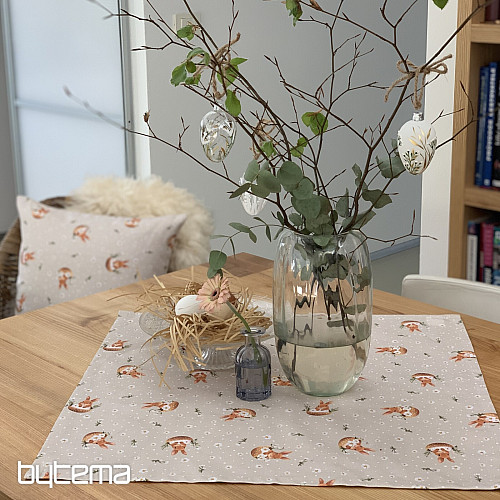 Ostertischdecke und Schal BUNNY NELA