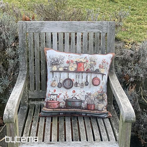 Wandteppich-Kissenbezug KÜCHE