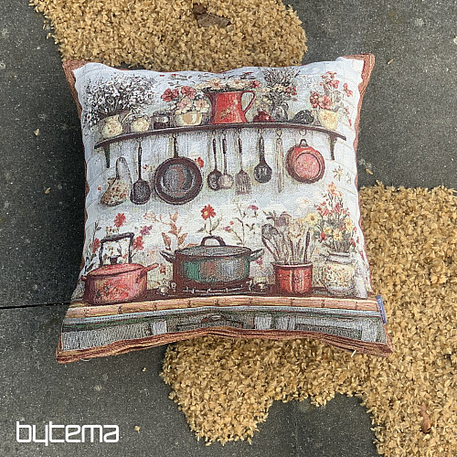 Wandteppich-Kissenbezug KÜCHE