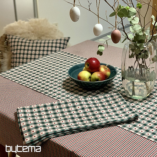 Dekorativer Kissenbezug OSLO MINI KÁRO