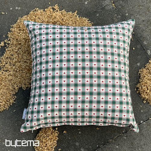 Dekorativer Kissenbezug MAXI CORET grün