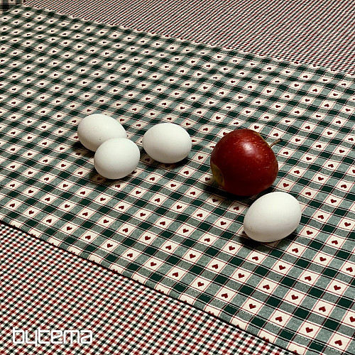 Tischdecke und Schal MAXI CORET grün