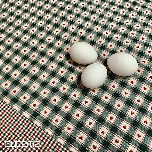 Tischdecke und Schal MAXI CORET grün