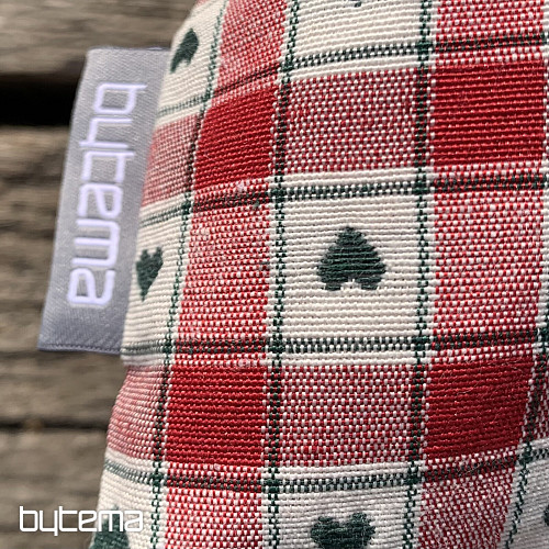 Dekorativer Kissenbezug MAXI CORET rot