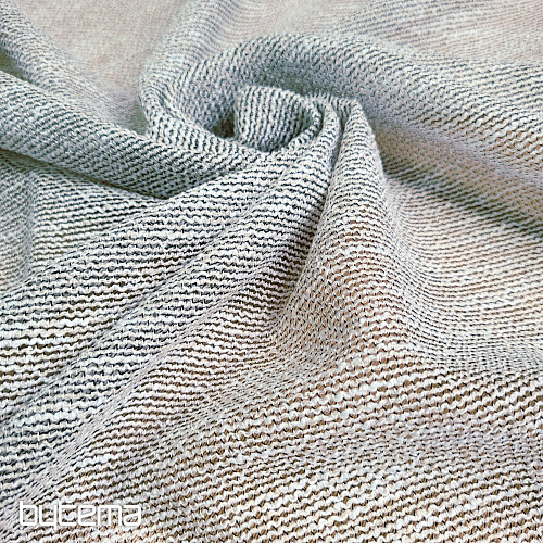 Luxusgardine GERSTER 11882/0870 schwarz-weiß