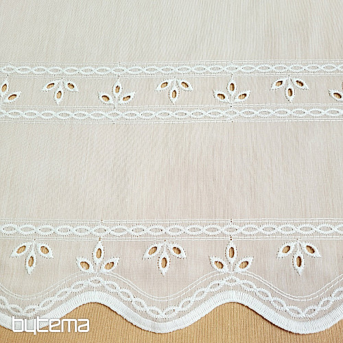 Vorhang für Buntglas GERSTER 11885 creme