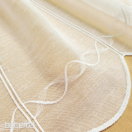 Vorhang für Buntglas GERSTER 11883 weiß