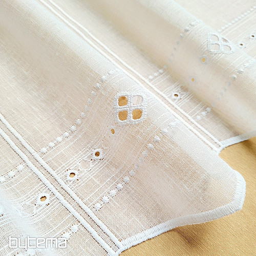 Vorhang für Buntglas GERSTER 11884 weiß