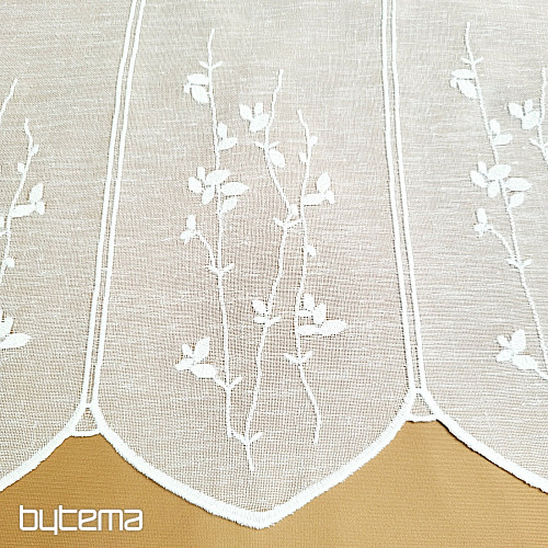 Vorhang für Buntglas GERSTER 11886 creme