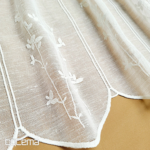 Vorhang für Buntglas GERSTER 11886 creme