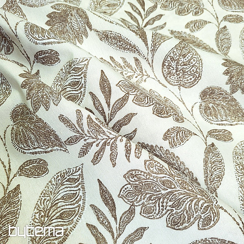 Dekorativer Stoff BETINA beige