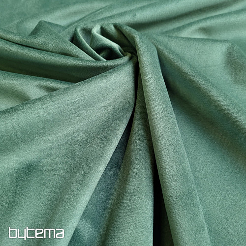 Luxuriöser, einfarbiger Designer-Dekorstoff GERSTER 77042/0500 GRÜN