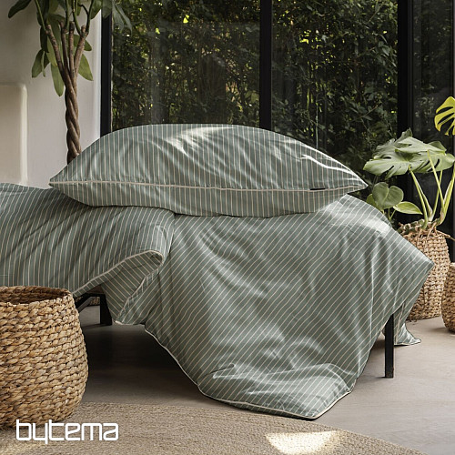 IRISETTE Luxus-Baumwollsatin TOKIO 8607-30 Grün