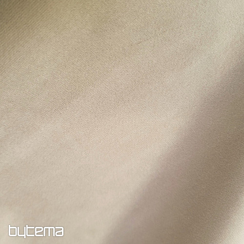 Luxuriöser, einfarbiger Designer-Dekorstoff GERSTER 77042/0023 Hellbeige