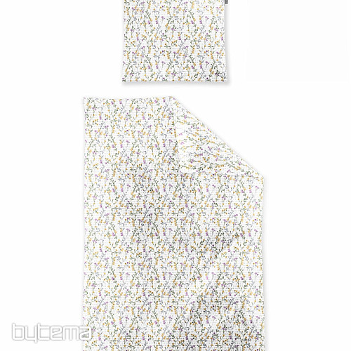 IRISETTE Luxus-Crêpe EASY 8665-40 Gelbe Blüten