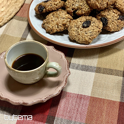 Tischdecke und Schal ATILA ROT